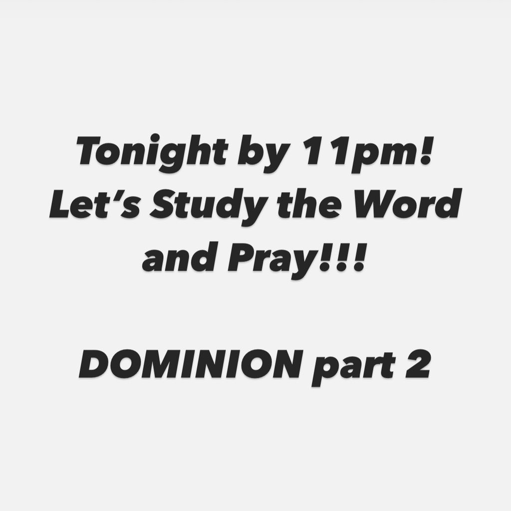 On INSTAGRAM!!! If you joined last night, you will surely invite everyone for tonight. Kindly share and tag your friends now!!!