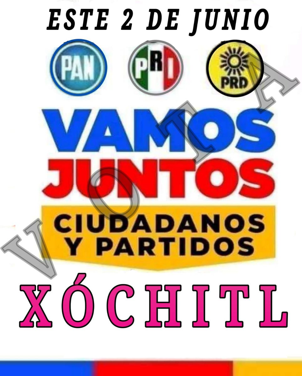 @lumendoz @Citibanamex @XochitlGalvez @Claudiashein ¡ #DefendamosLaRepública !

¡ #VotarSalvaAMéxico !