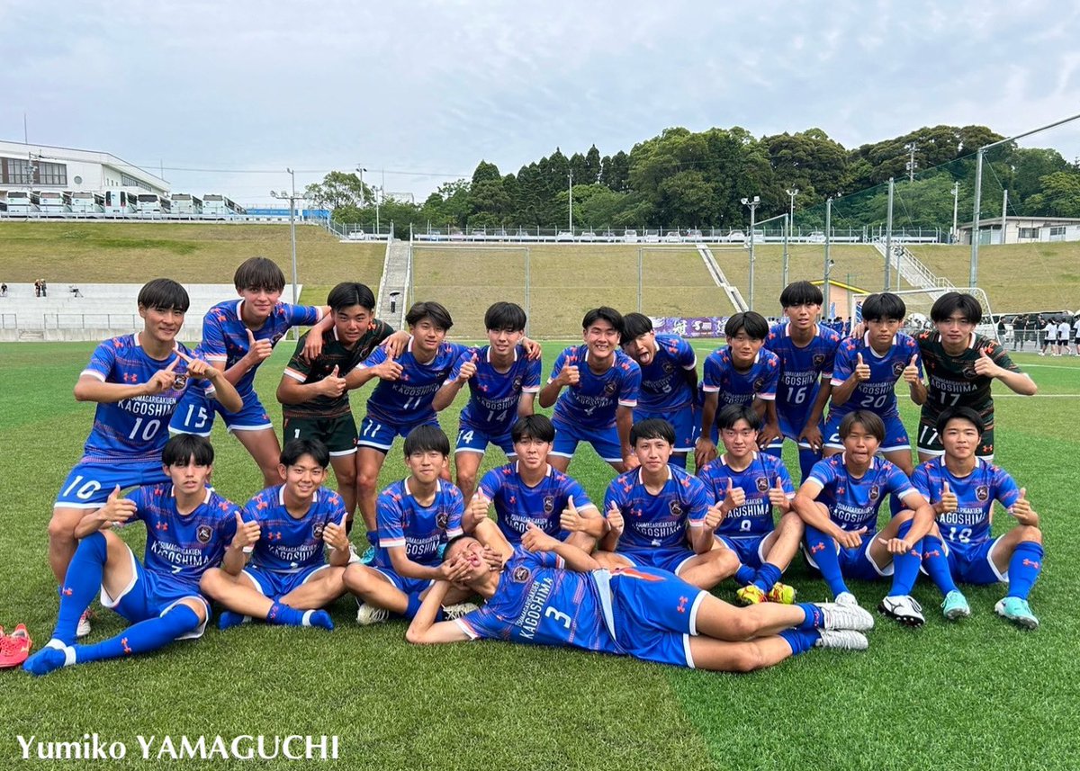 【勝利の笑顔】 鹿児島高校サッカー部 インハイ鹿児島県高校サッカー大会 2024.5.21[半端ない人工芝G] 《3回戦》 鹿児島 1-0 鹿児島情報