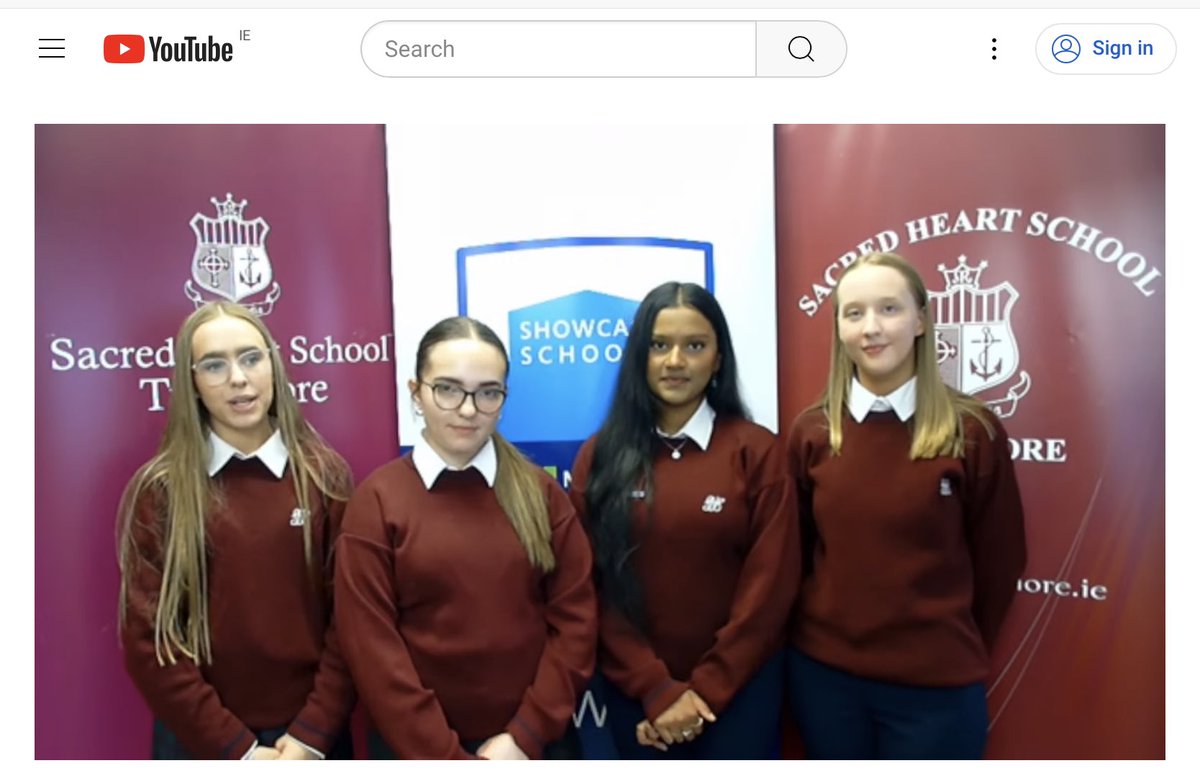 Congratulations to our TY students who went live this evening from the school meeting room for the TY Open Night. It was a wonderful showcase of all your excellent work all year. Thanks to Ray Bell, Digital Coordinator with Offaly County Council for all his guidance and support.