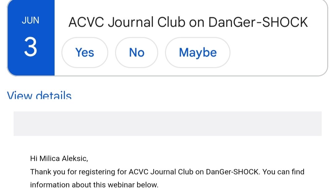 Prof Jacob E. Moller and @thiele_holger are the main protagonists in the premiere of #ACVC_ESC new project ↪️ ACVC Journal Club led by @BenediktSchrage The registration is FREE I have registered, have you ? 👇 escardio.org/acvc-journal-c… @ESC_Journals @EHJACVCEiC @CVandenbriele