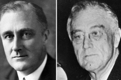 US Presidents before and after they took office: Warren G. Harding 1921/1923 Harry S. Truman 1945/1953 Abraham Lincoln 1861/1865 Franklin D. Roosevelt 1933/1945