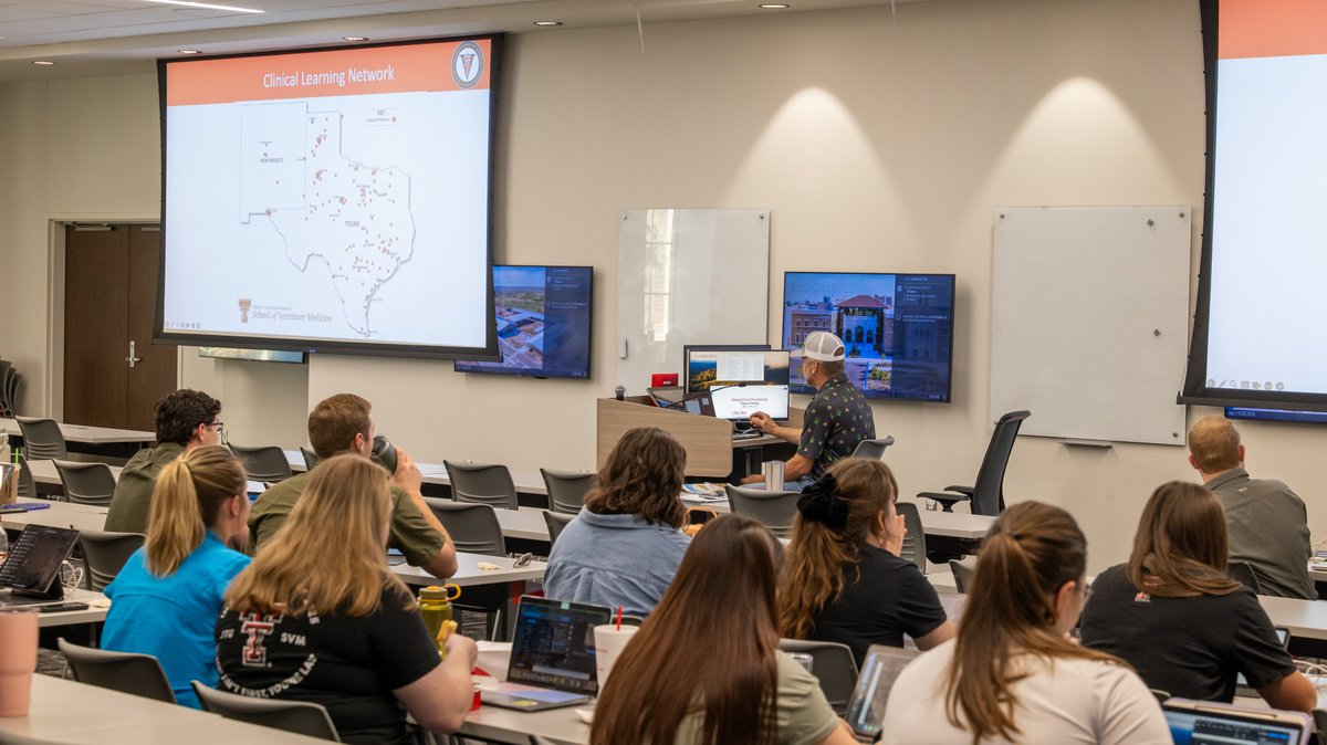 TTUVetMed's tweet photo. WooHoo! Let the fun begin!

Our RaiderVets have one last orientation before heading into their clinical year!

This is going to be an incredible journey!

Guns Up RaiderVet Nation!

#TTUVetMed https://t.co/xJloSmJCUr