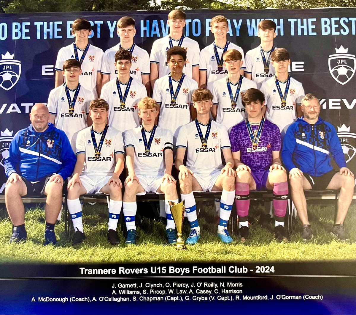 Stephen’s 4th season ends at <a href="/tranmere_s/">Tranmere Rovers 16’s 24-25</a> beating last yrs 13 goal tally scoring 22 goals this season &amp; continuing as captain of a superb TRFC U15s team who again become JPL NW Champions for a 3rd time &amp; reaching the national finals again. So proud of the man you’re becoming! ⚽️❤️