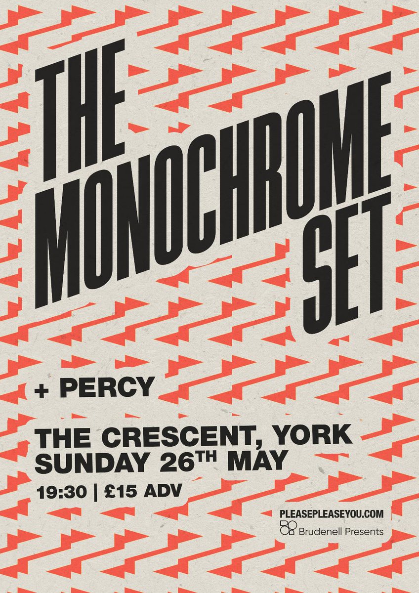 @marcrileydj @themonoset have a mini tour over the coming weekend, Friday 24th @voodoorooms in Edinburgh, Saturday 25th @Monoglasgow in Glasgow and Sunday 26th @TheCrescentYork All ticket links are here themonochromeset.co.uk/index.html