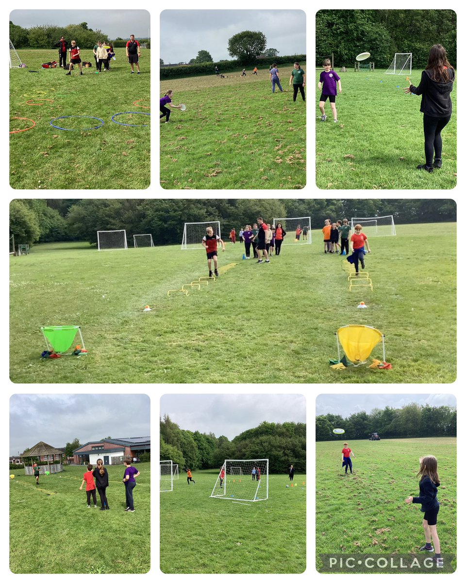 Sharks had great fun during our multi-sports and skills session this afternoon. Fantastic competitive spirit on display! @Astley_Primary @WNDSSP #Frisbee #Football #Relay #enrich #active #opportunity #teamwork