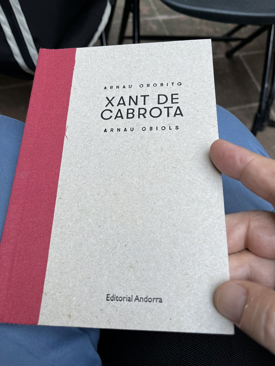 dsamabrams's tweet photo. Quina cloenda!!  Quin acte més rodó!!  Arnau Orobitg i Arnau Obiols!! https://t.co/Zzo35YrF9T