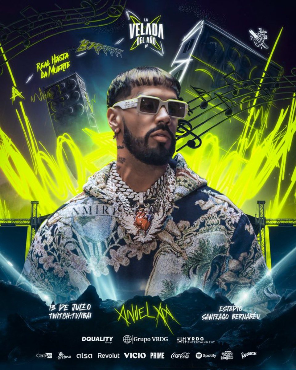 ANUEL estará en La Velada del Año IV