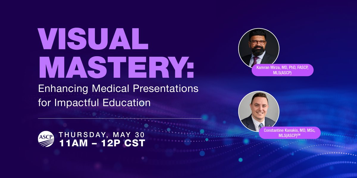 Don't miss the 1st virtual workshop from the new Educator's Toolkit series to help you build and deliver effective presentations. @KMirza & @CEKanakisMD will present Visual Mastery: Enhancing Medical Presentations for Impactful Education. Register now bit.ly/4btNIIG