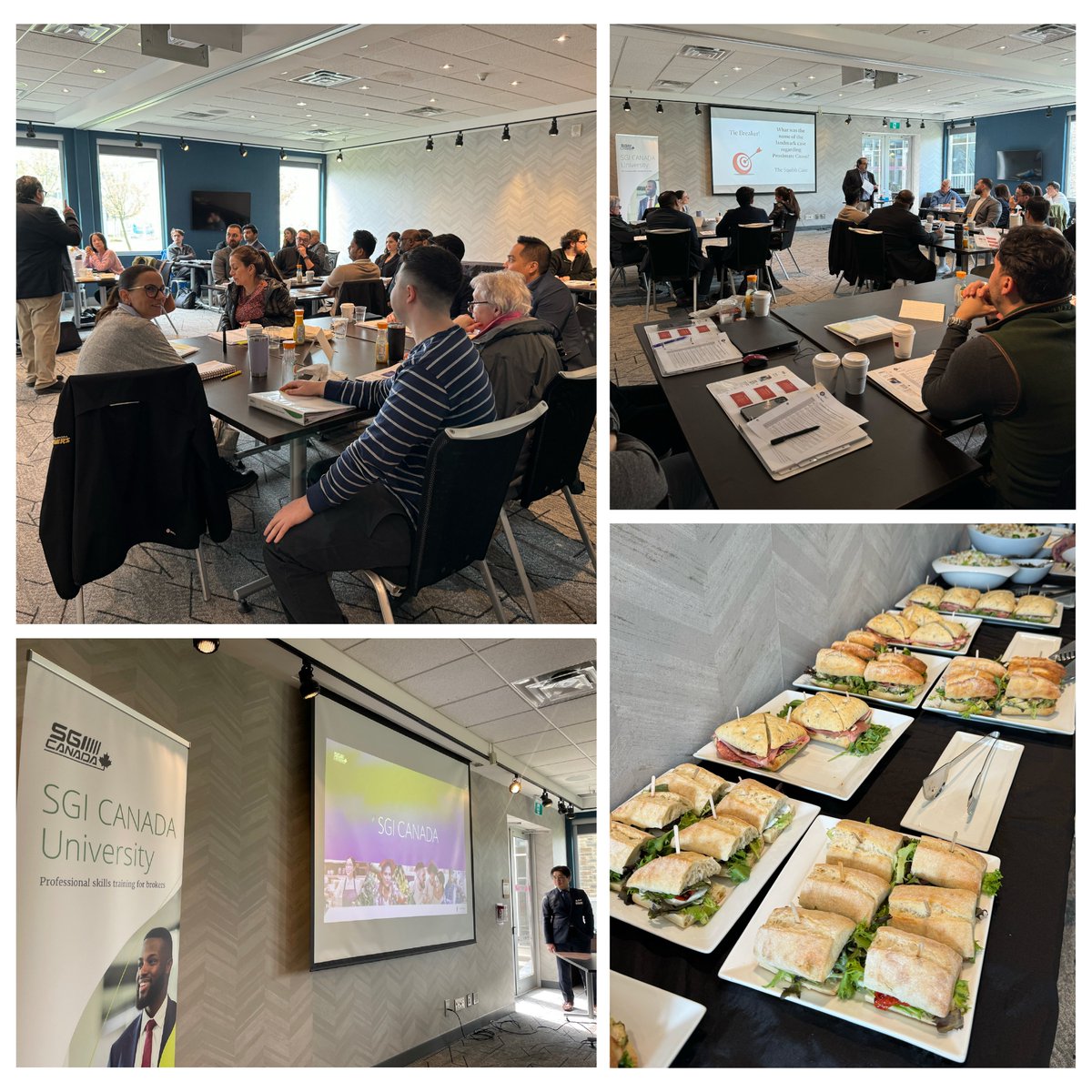 OracleRMS's tweet image. Thank you to the SGI team: Taylor Fox, Kenneth Cheung, and Martin Ross for inviting the Oracle RMS CL department to be part of the SGI Commercial Broker Academy training.  

Our team was delighted to strengthen their commercial lines knowledge during three great education days!