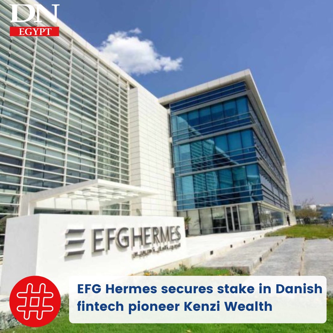 -@EFGHermes secures stake in Danish fintech pioneer Kenzi Wealth Read more: shorturl.at/VzD0g