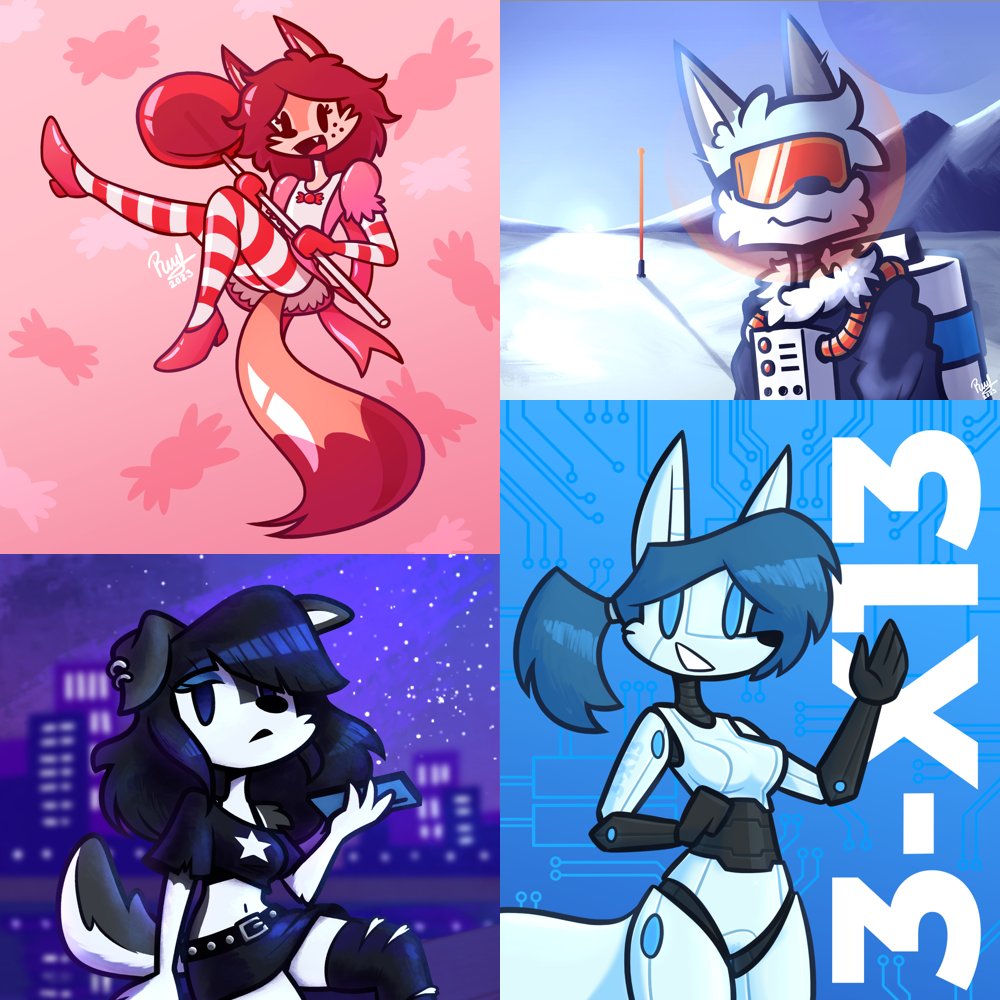 RafVicAlv's tweet image. Furry artist, Cartoon style witch great attention to detail.
I'm also the creator of the webcomics "R.A.M. the robot", "Katty & Zoey", and more!!!
You can check all my comics (in English and Spanish) Here: rafvicalv.com/comics/