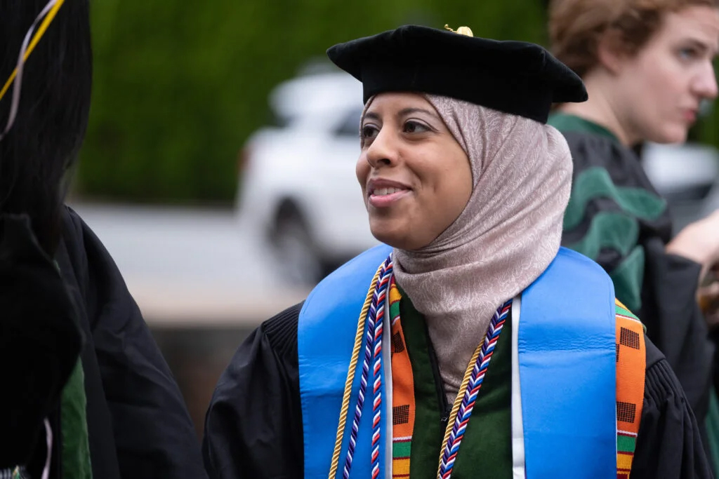 Congratulations to Misky Sharif, MD '24, recipient of our 2024 Outstanding Student Award. As a student, Misky served in a variety of roles to keep her class connected. She will now continue this role as an alumna, serving as class representative. Thank you, Dr. Sharif! 🧡💙