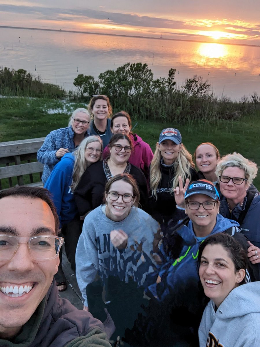 It was a great weekend working with @SaveBarnegatBay to teach these wonderful educators about climate change. Thank you to the staff at Sedge Island and all those who made this overnight workshop a success. #climatechange @TiffanyLucey