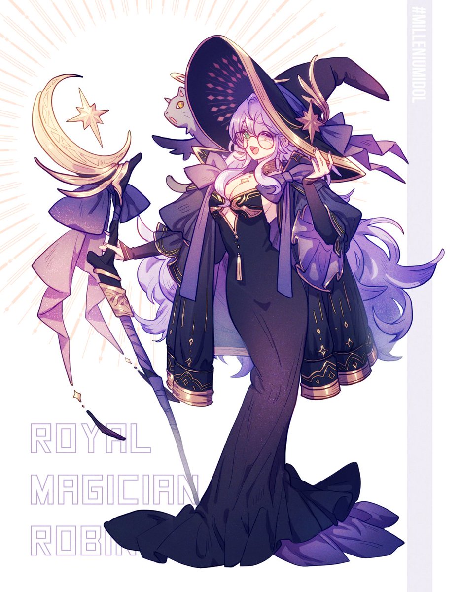 #MillenniumIdol #HonkaiStarRail

Magician Robin with her familiar, Sunday. 

... In a film where they prevent a magical calamity from destroying the world. ✨