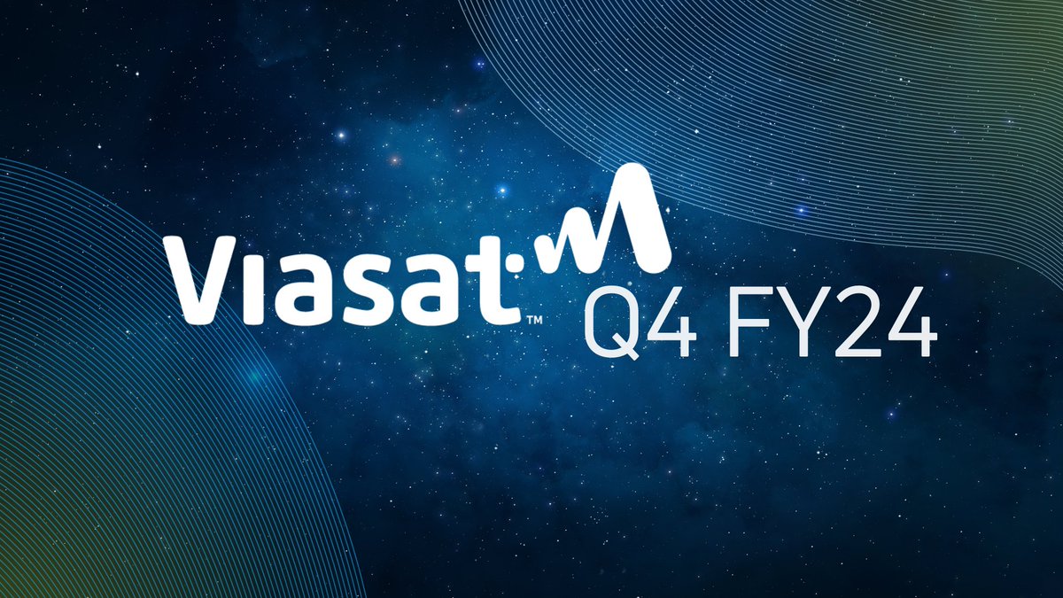 Just announced 📊 Viasat's #Q4 and #FY2024 Earnings. Read the shareholder letter here: vsat.co/4dSxScu $VSAT #earnings #financialresults