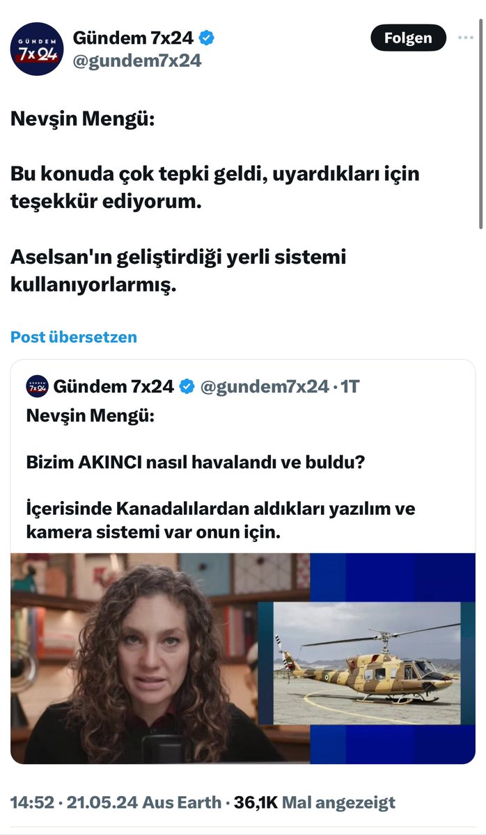 Bunun portakal versiyonu da bugün çıktı, “ 6 Şubat depreminde 50 bin can için yas ilan edilmedi” dedi. Bu ülkede gazetecilik/tv (!) yapıyorlar. Ama biri, yıllardır saldırdığı AKINCI’dan, diğeri de depremde yas ilan edildiğinden haberleri yok.! Yüzleri de kızarmıyor şrfszlern.!