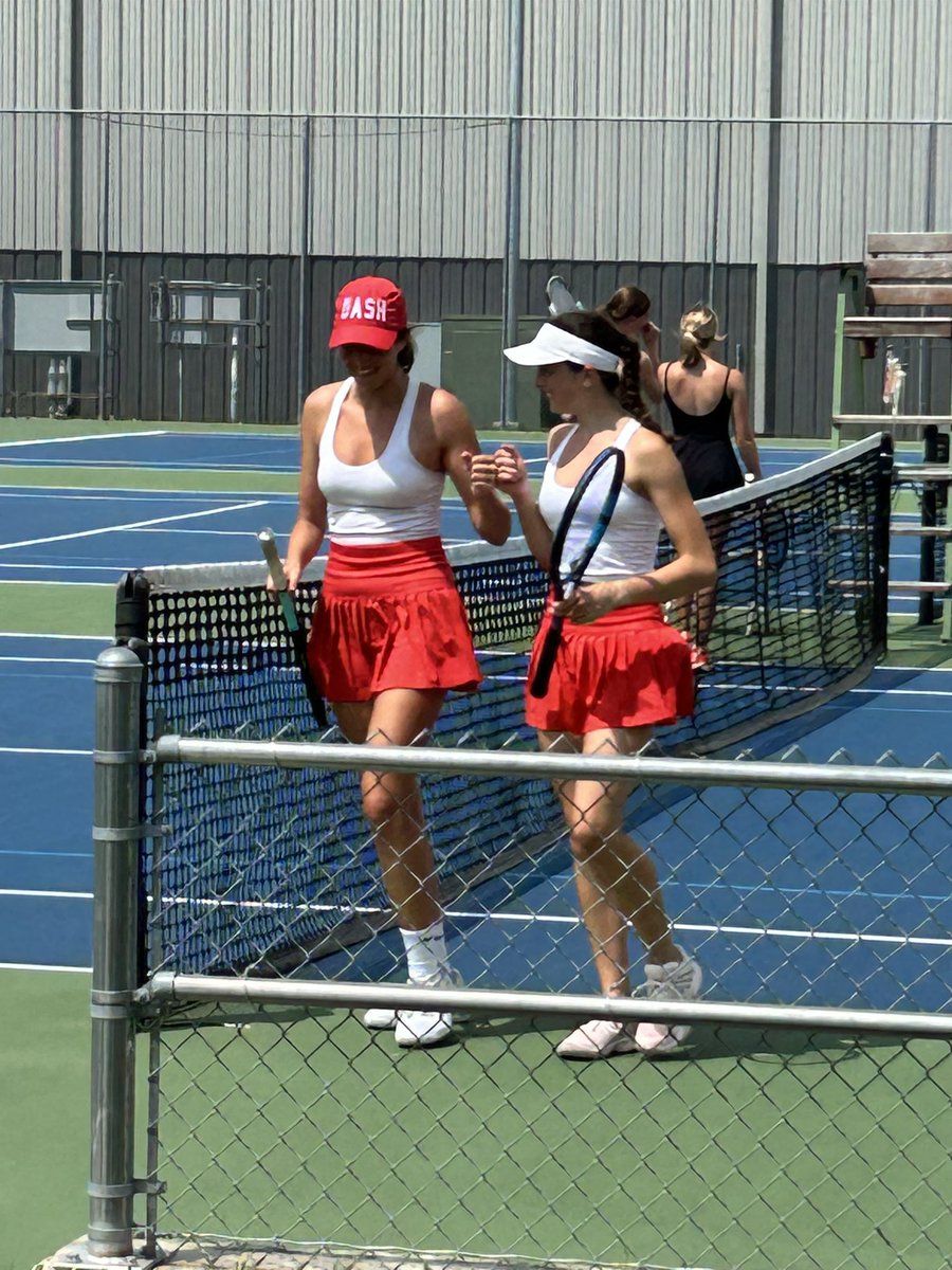 DuchesneSports's tweet photo. State Tennis Update 🎾
1 Singles: Tvisha Rohatgi- 4th place
2 Singles: Sophia Finney- 5th place
1 Doubles: Leila Ayoub and Sarah Schmaderer- 5th place https://t.co/33JDPskOg7