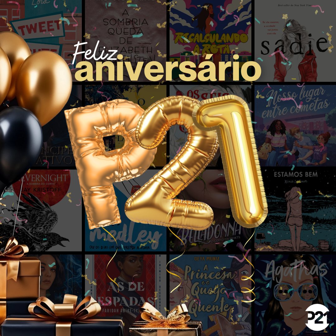 Hoje é meu aniversário e estou cheia de gratidão! Agradeço à equipe, aos livreiros, aos autores, aos influenciadores e aos leitores, que fazem parte da minha jornada no mundo dos livros. Parabéns para mim! 🎉📚

PS: Até meia-noite usem o cupom PLATAFORMA40 na VR-Commerce!