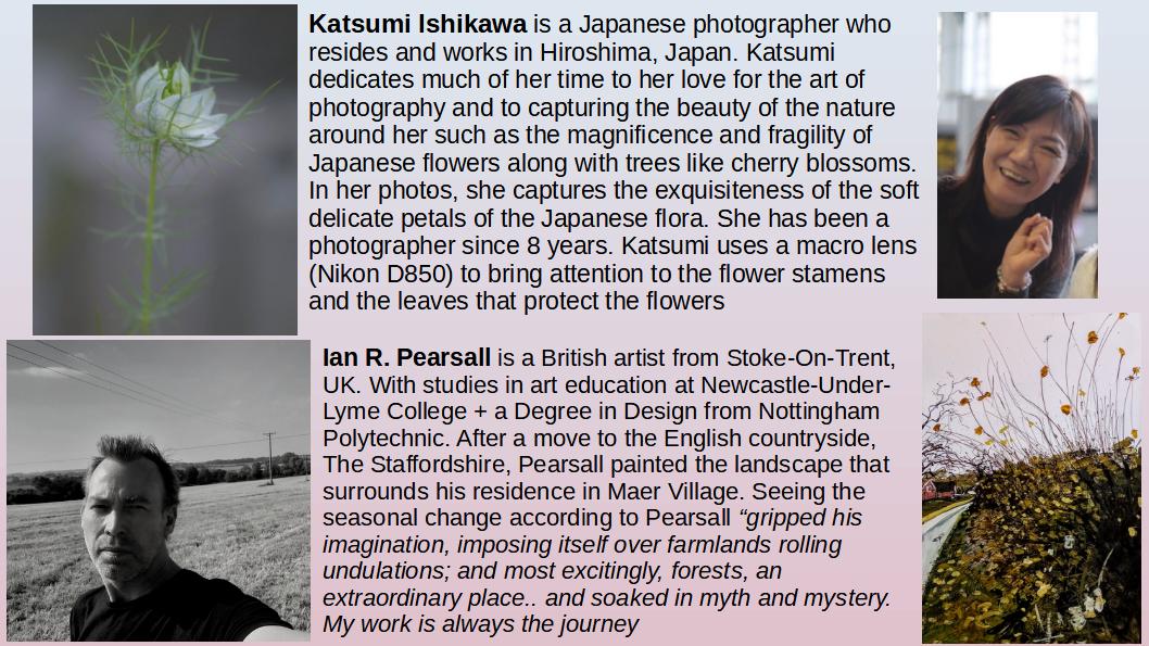 Today we introduce amazing #artist Ian Pearsall @flowerboxorguk  & #photographer K. Ishikawa - See their #art in #Spring #artexhibition at: vb-contemporary.com - #artcall #artcurator #painting #photo #abstractart #artgallery #kunst #londonart #artnews #decor #inkart #ink #dc