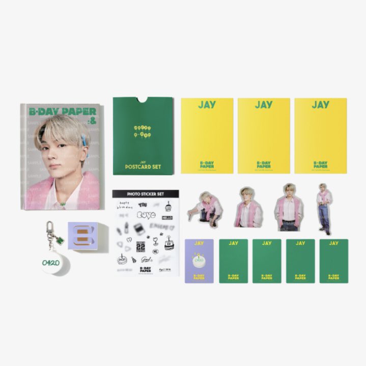 xxxkiblik's tweet photo. ( pls rt ) wts พร้อมส่ง ส่งต่อ ขาย

เจย์ JAY'S B-DAY PAPER Jay birthday merch 2024 ของใหม่ ยังไม่แกะ

🍎 ราคา 1600฿ รวมส่ง รับผ่อน

💌 dm only

#JAY #ENHYPEN #ตลาดนัดENHYPEM #ตลาดนัดเอนไฮเพน #ตลาดนัดเอนจีน https://t.co/YyuvsOJ9rx