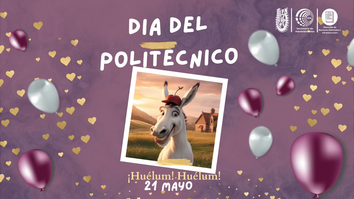 ¡Feliz día del Politécnico! Hoy es el día mas guinda y blanco del año, sigamos engrandeciendo a nuestra querida institución, fomentando y practicando los valores que de ella emanan y sin olvidar que el IPN pone … “La técnica al servicio de la patria”
<a href="/ipn_sad/">Secretaría de Admón IPN</a> 
#IPN