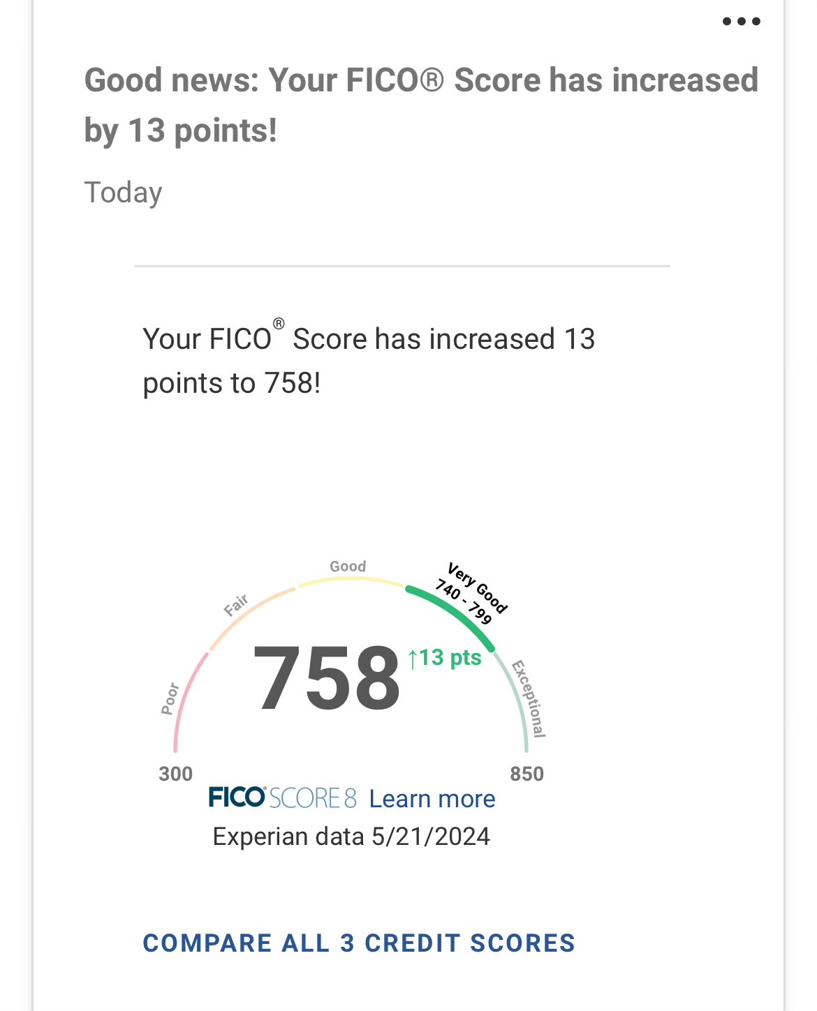 I’m officially debt free ✊🏾that credit score is poppin’ too https://t.co/u5jDQMW9d6