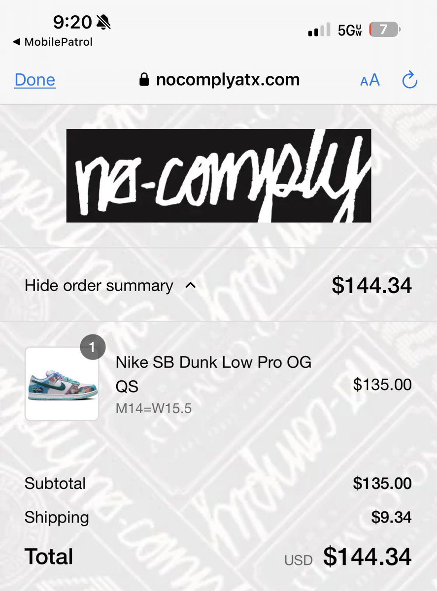 Darth Hidden SNKR DS tweet media