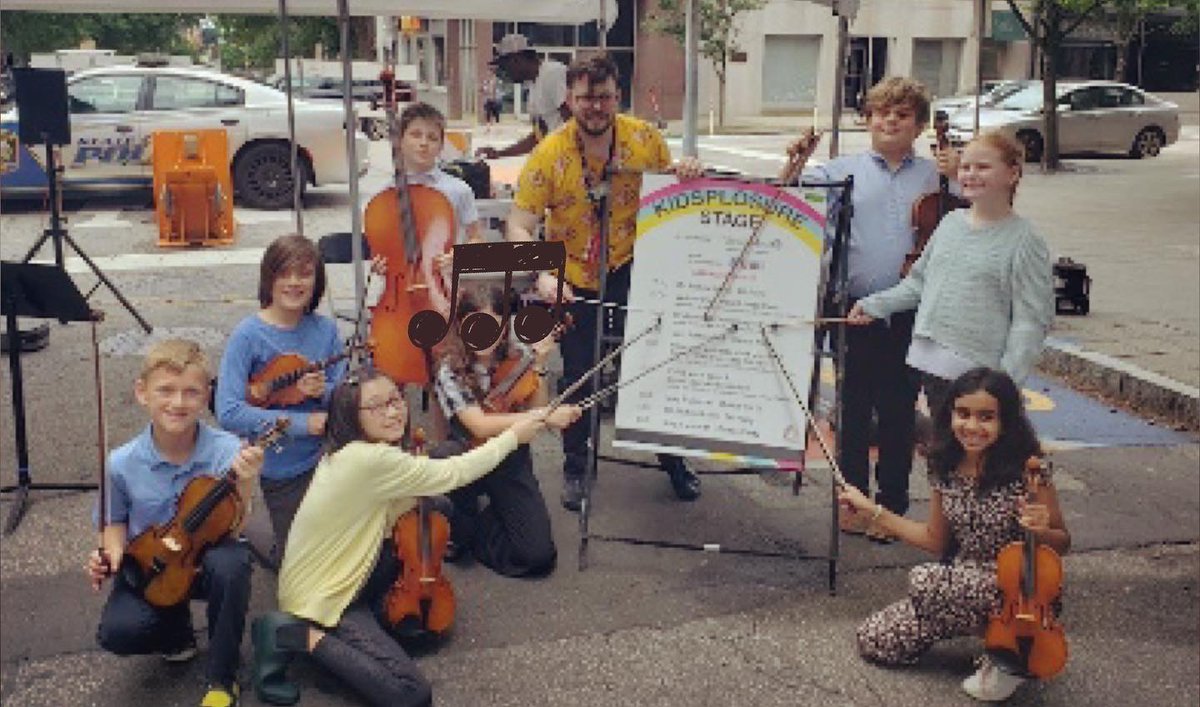 Underwood’s Continuing Strings students performed at another Artsplosure this past weekend, sharing their gifts and talents with the community. They all did a phenomenal job. #smallschoolbigtalent #wcpssmagnets #ugtm #weareunderwood