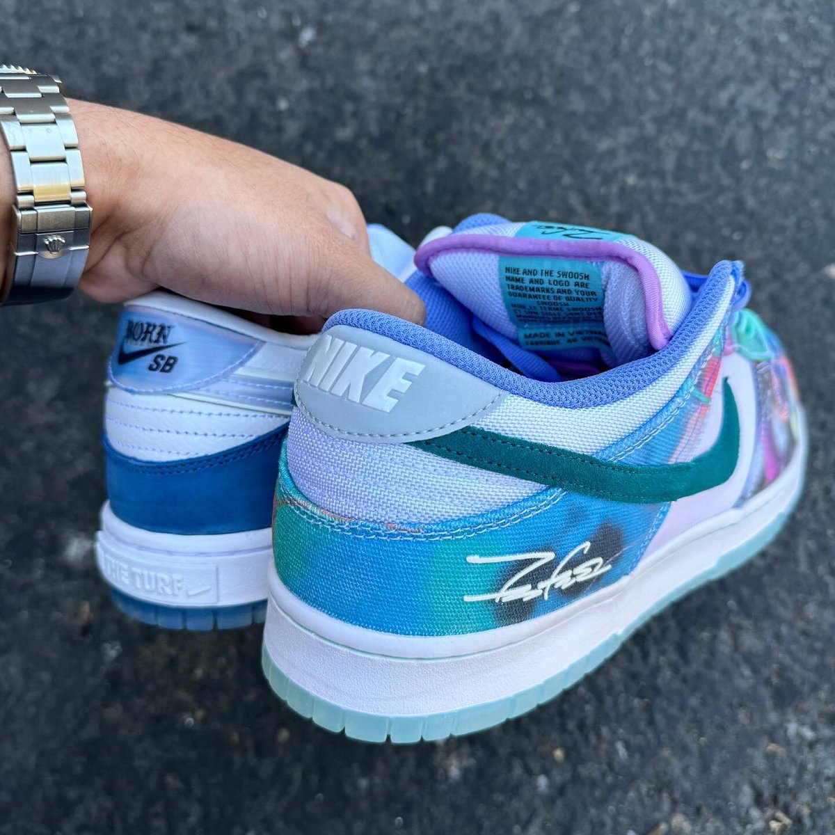 La Dunk Low SB x Futura est disponible sur SNKRS !