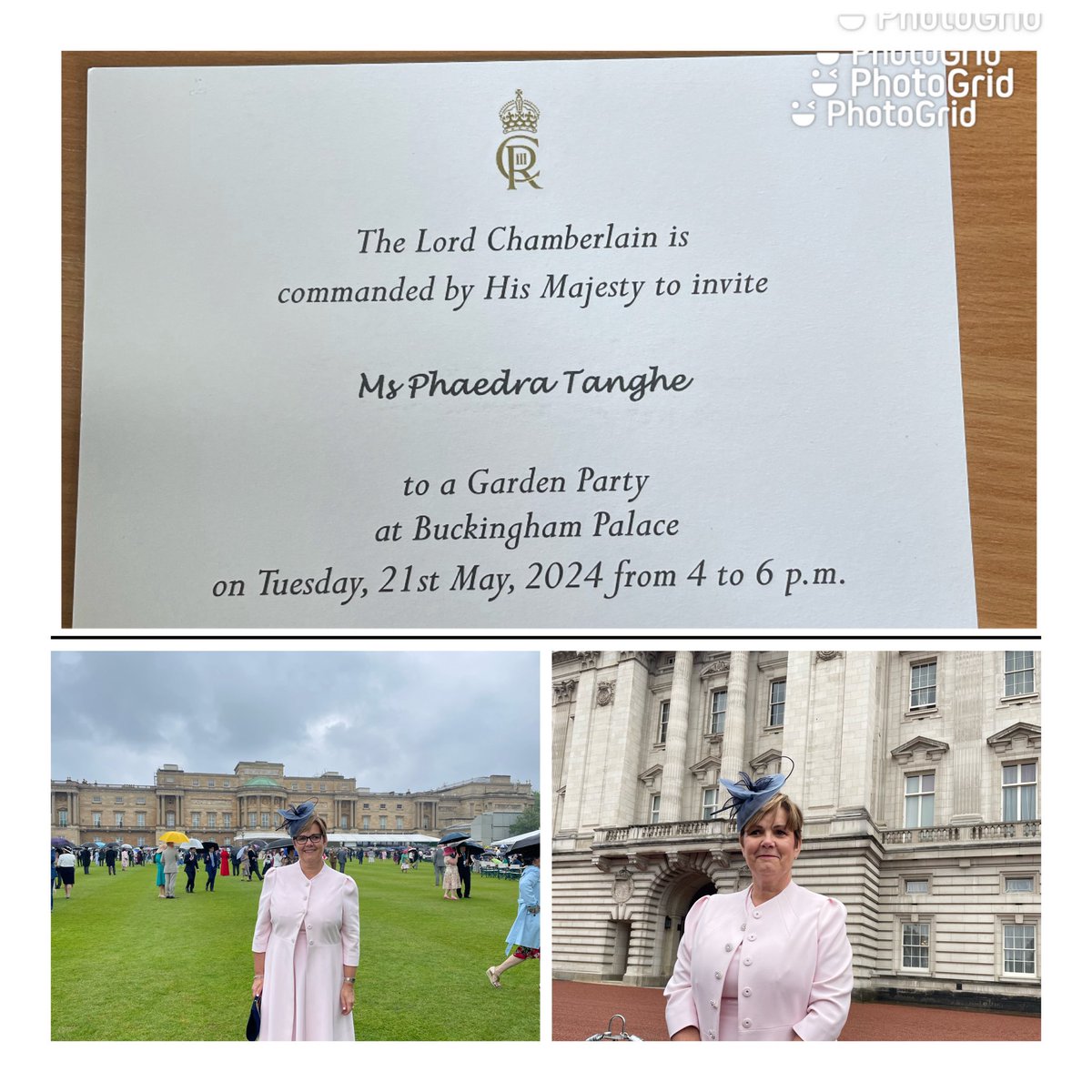 Deeply honoured to have been invited to today’s #Buckingham Palace Garden party representing <a href="/PlumptonCollege/">Plumpton College</a>. The pouring rain didn’t dampen our spirits! #education #LoveOurColleges <a href="/JeremyKerswell/">Jeremy Kerswell</a>