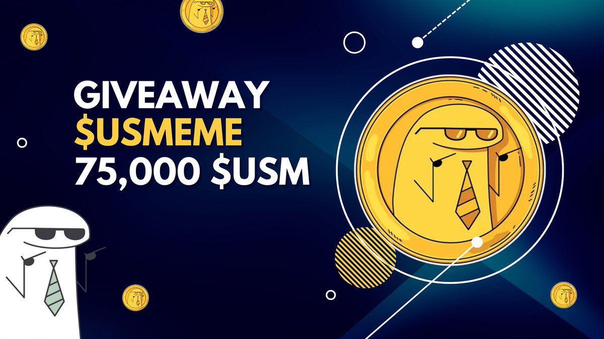 i_moskalenko_'s tweet photo. 🚨Giveaway $USM 🚨

Hi #NEAR ✌️I want to do a @USM_eme #Giveaway

📌 Terms:

🔸 Like & retweet
🔸 Follow @USM_eme & @i_moskalenko_
🔸 Write your #NEAR wallet in the comments and tag 2 friends.

3 people will randomly receive 25,000 $USM

🗓️Finish May 23, 10:00 UTC

#Airdrop #NEARProtocol #GIVEAWAY #Airdrop $HOT #USMEME