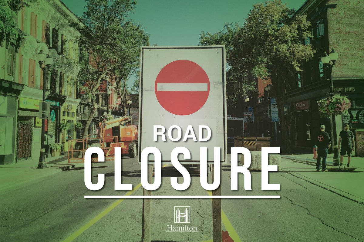 The westbound on-ramp from Golf Links Road to Lincoln M Alexander Parkway will be closed tonight, Tuesday, May 21 from 7pm - 5am for for overnight culvert drilling. hamilton.ca/roadclosures #HamOnt