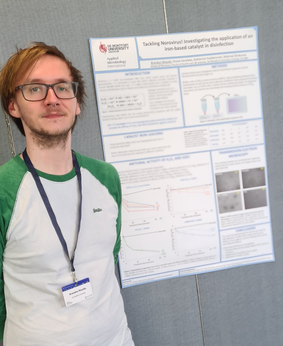 Maitreyi Shivkumar (@lambananas) on Twitter photo Our PhD students Gemma <a href="/its_me_gemma_c/">Gemma Louise Cooper</a> and Brandon had a great time presenting their research at the <a href="/AMIposts/">Applied Microbiology International</a> 2024 LAM ECS symposium in Bristol last week. And congratulations to Gemma for winning the Policy Prize linked to the UN-SDGs for her poster! #LAM_ECS2024 Our PhD students Gemma <a href="/its_me_gemma_c/">Gemma Louise Cooper</a> and Brandon had a great time presenting their research at the <a href="/AMIposts/">Applied Microbiology International</a> 2024 LAM ECS symposium in Bristol last week. And congratulations to Gemma for winning the Policy Prize linked to the UN-SDGs for her poster! #LAM_ECS2024