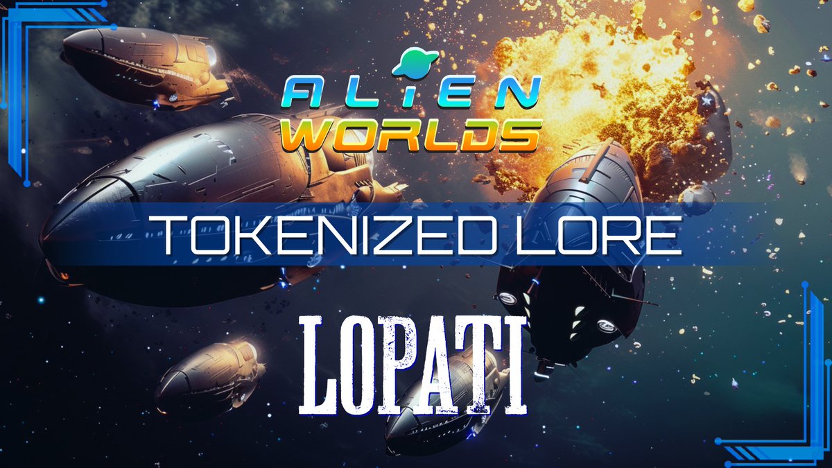 📢 Attention Explorers! 

Check out the captivating history of the Lopati race in our latest entry in the #TokenizedLore Blog Series. Journey through the evolution of this resilient and ingenious race from their origins on the frigid planet of Lopat to their technological