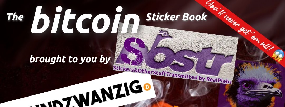TomBert21mbtc's tweet image. #YouLLneverGetEmAll        🤩👇
#TheBitcoinStickerBook
