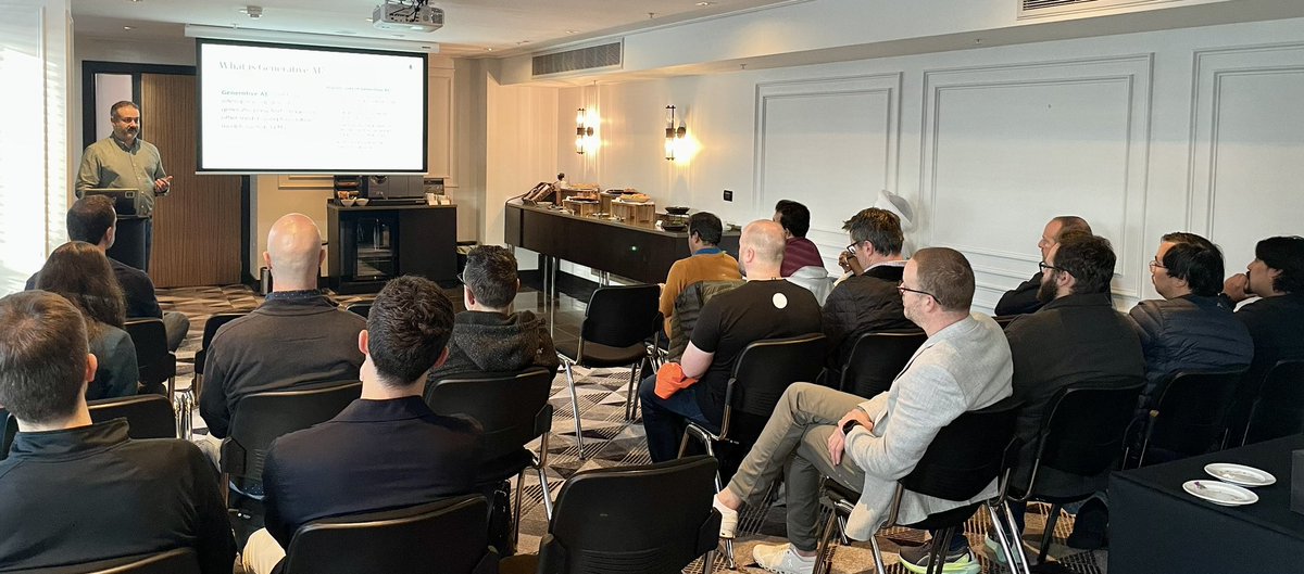 GenAI with <a href="/MongoDB/">MongoDB</a> talk in #Auckland #AI #NZ