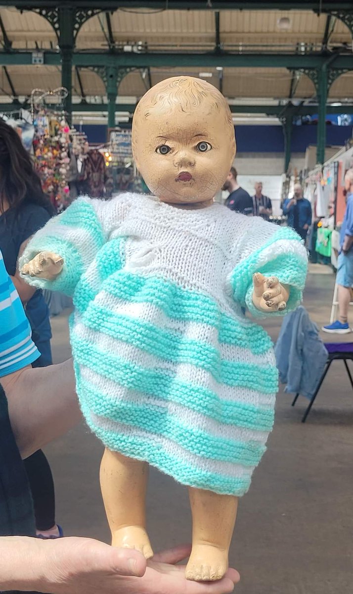 Collectable Curios antique doll that has seen better days... but then again we would look a little rough around the edges if we were the same age!

info@collectablecurios.co.uk

#AntiqueDoll #VintageDoll #BabyDoll #Collector #Antiquing #ShopVintage #Home #StGeorgesMarketBelfast