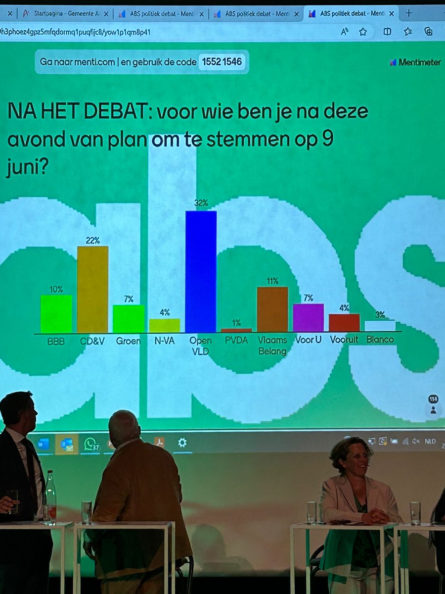 Het kan verkeren, zei Bredero. Na het groot #landbouwdebat met @alexanderdecroo @JMDedecker ea