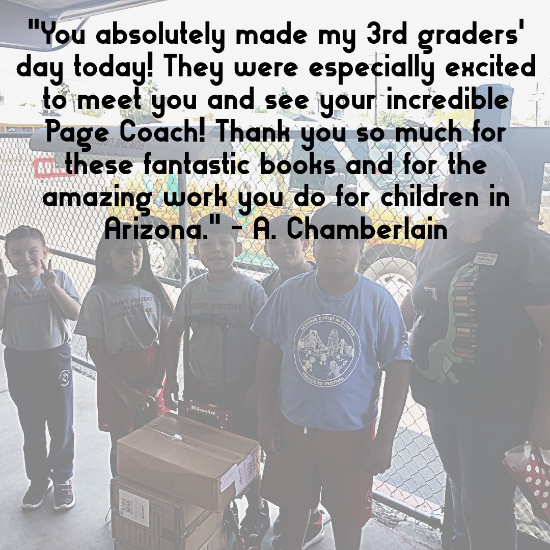 These words made our day! #thepagecoach #kidsneedtoread #sharethelove #booksforkids