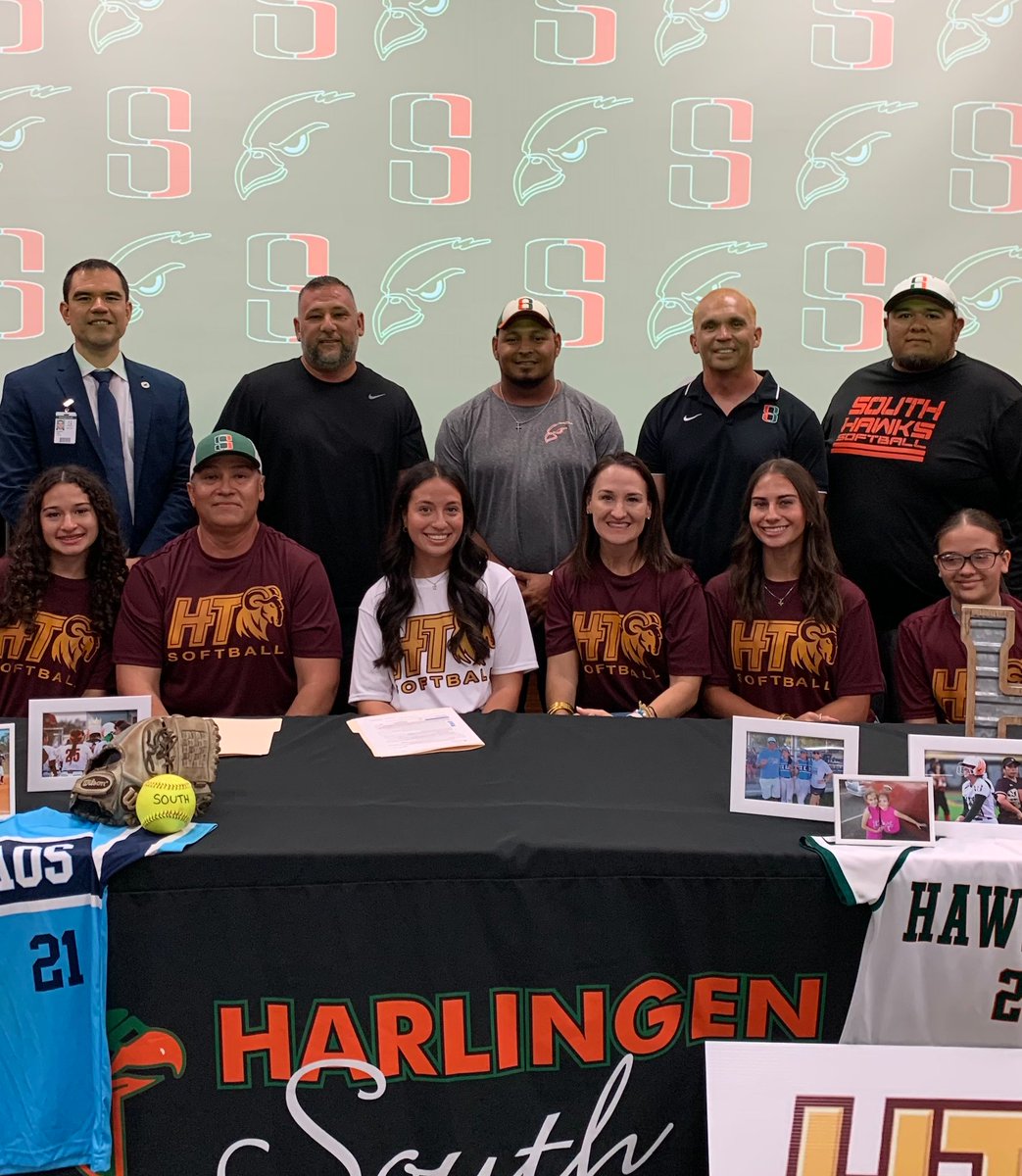 Big Congratulations to Harlingen High School South student-athlete, Emily Ruiz, who just signed her letter of intent for the Huston-Tillotson Softball team! We wish you all the best for next year!