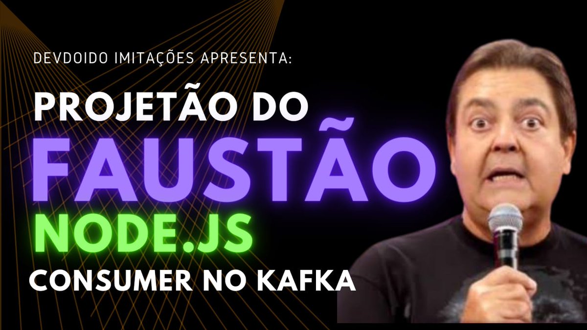DevDoido's tweet image. Kafka e Node.js pra completar cadastro do usuário. É o PROJETÃO DO FAUSTÃO GALERA youtu.be/q1bPoZF3gVs?si…