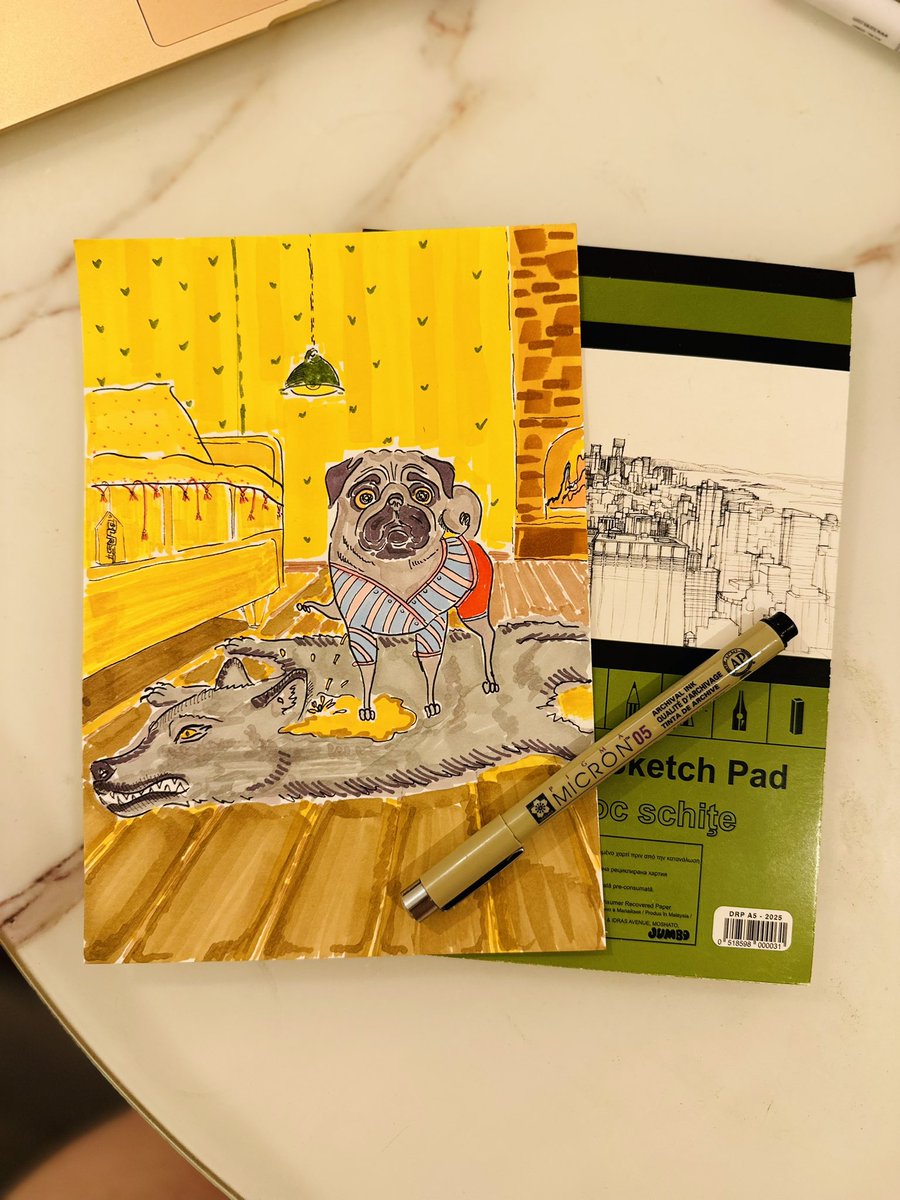 Just some 4.5hrs of work, 5 attempts and 13 sketches 

 #PudgeVSWolves 
I hope <a href="/PUDGEonBlast/">PUDGE</a> it was worth it 
And dear <a href="/thewolvesxyz/">THE WOLVES</a> srrrry 🥹💔