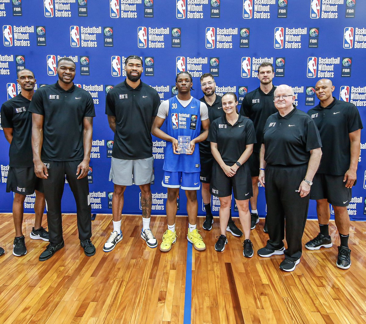 Basketball without borders was a great experience in Brazil, truly grateful for being selected as Top 10 in the Camp being named an All-Star and also being recognized for my energy, passion and leadership by winning the sportsmanship award! #Allglorytothemosthigh