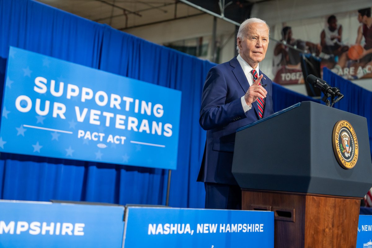 Come hell or high water, I took office determined to protect the heroes who protect our nation. Today, I announced that the VA has granted one million PACT Act claims – providing benefits to nearly 890,000 veterans impacted by toxic exposure and their families.