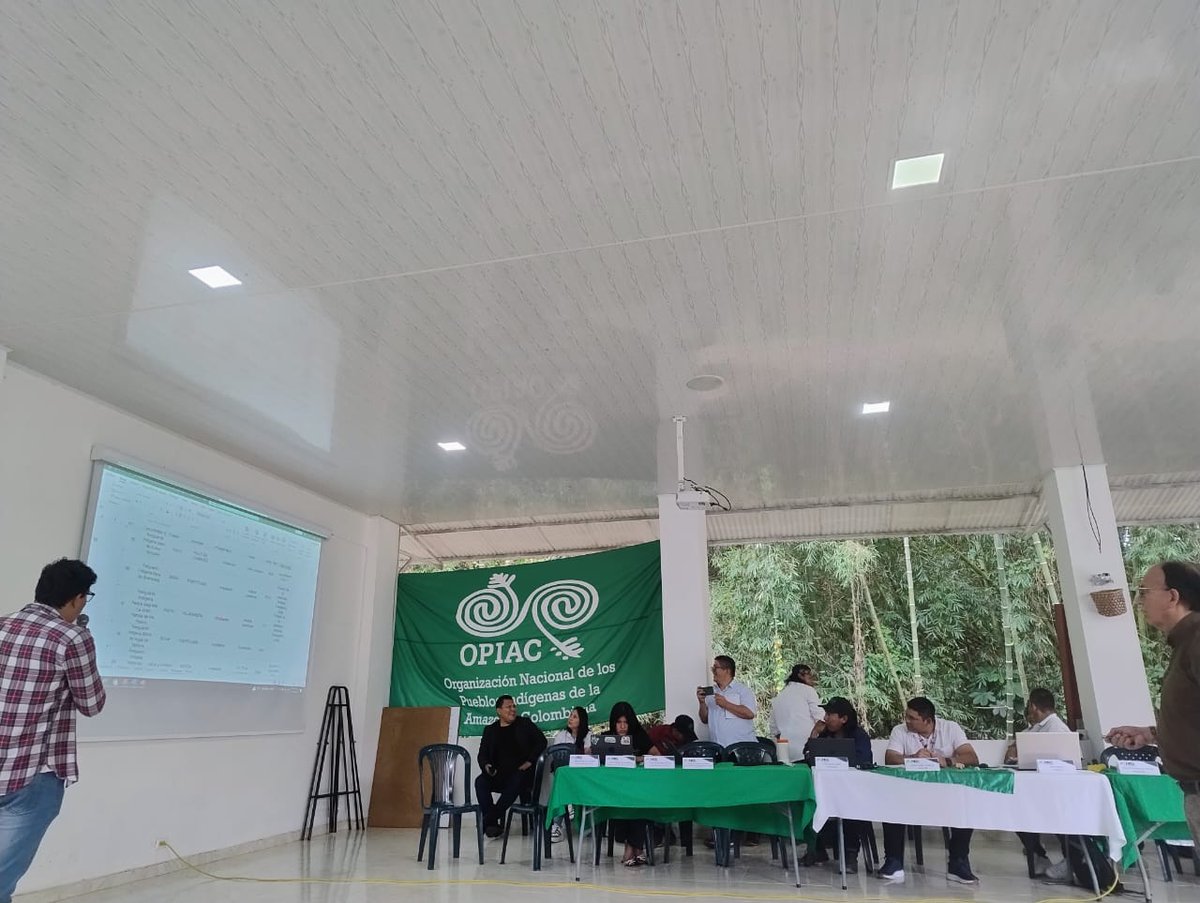 Hoy nuestra Dir de Asuntos Indígenas participa en la sesión 88 de la Mesa Regional Amazónica junto a @AgenciaTierras, para conocer el estado de las pretensiones territoriales indígenas en los seis deptos de la Amazonía colombiana y concertar ruta para su formalización territorial
