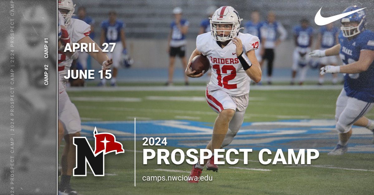 Less than 1 month out from our final prospect camp, make sure to get signed up!!