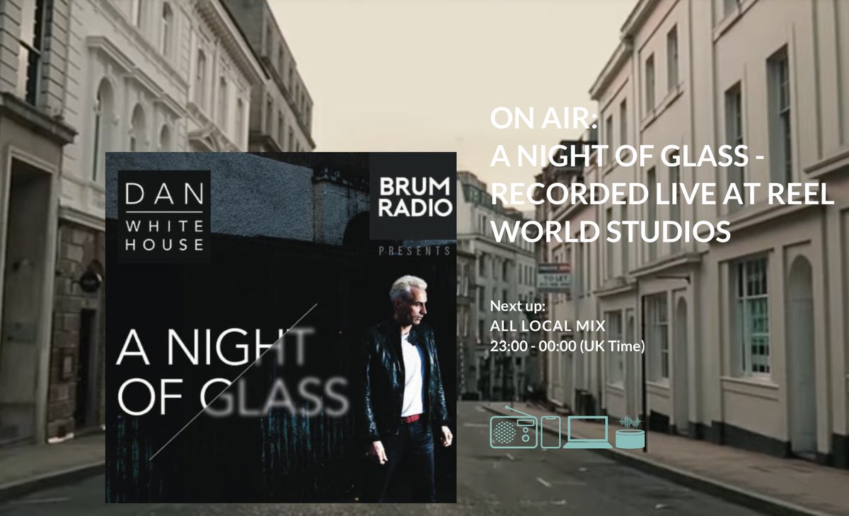 A Night Of Glass - listen live on @BrumRadio right now

Recorded @realworldstudio 

brumradio.com #brum #birmingham #inbrumwetrust #anightofglass