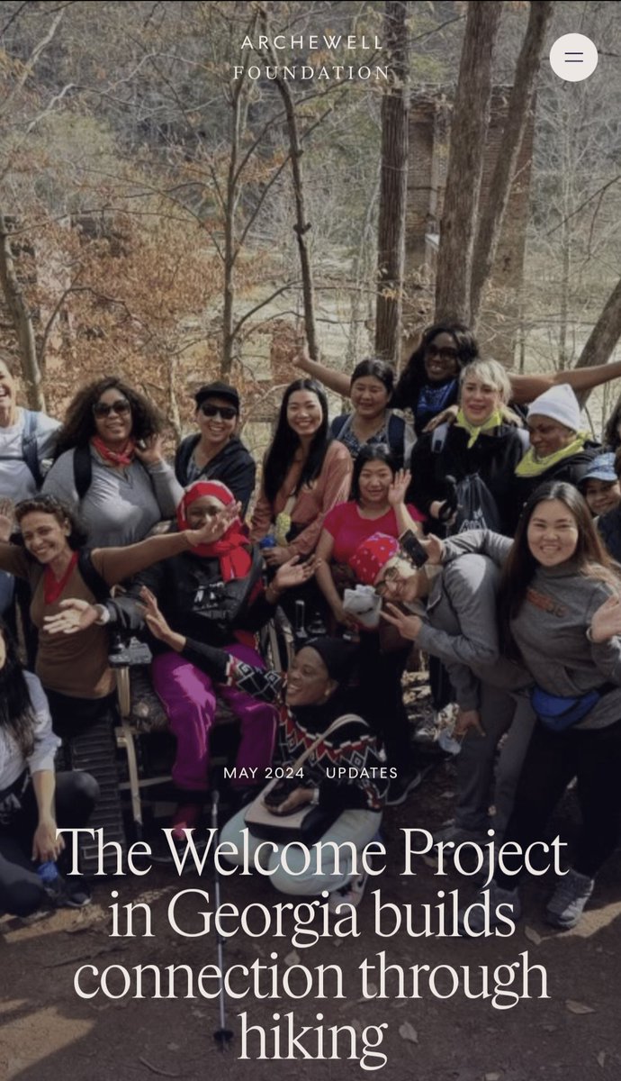 The Welcome Project is dedicated to creating enriching and supportive programming for women who have recently resettled from Afghanistan. #Archewell Foundation. archewell.org/news/the-welco…