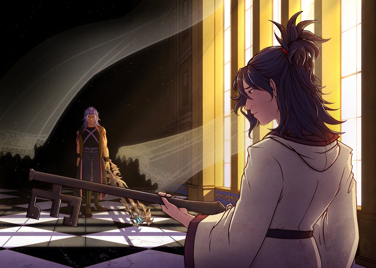 RedMoonDragon_'s tweet image. My contribution to @ShatteredZine 
#KingdomHearts #kh
